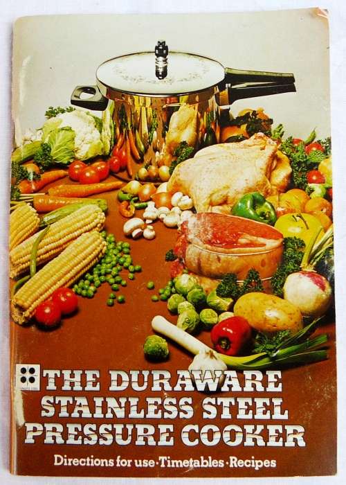 A DURAWARE Pressure Cooker complete with all Accessories.