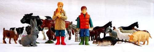 Farmer Brown and his Wife and ALL Their Animals