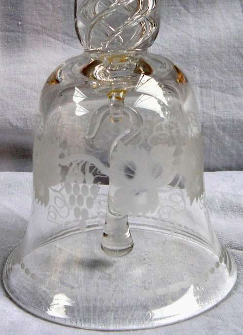 A Stunning Crystal Table Bell