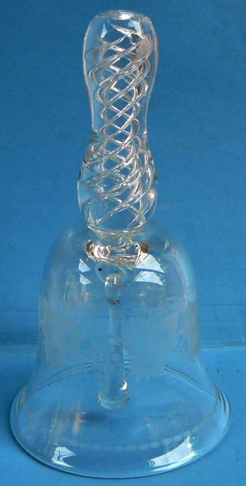 A Stunning Crystal Table Bell