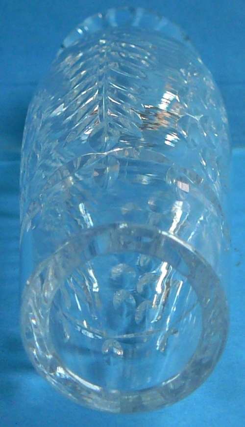 Tall Crystal Specimen Vase