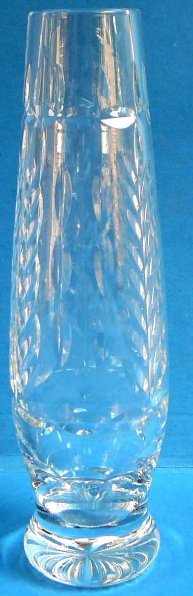 Tall Crystal Specimen Vase