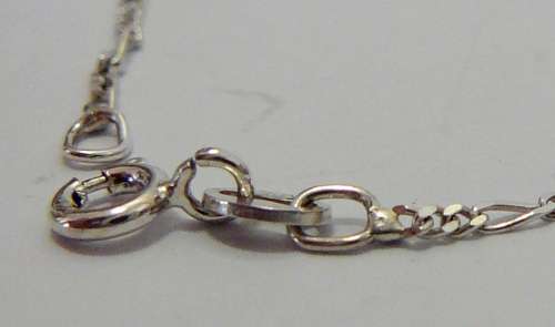 A Fine Sterling Silver Bracelet Chain