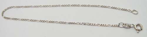A Fine Sterling Silver Bracelet Chain