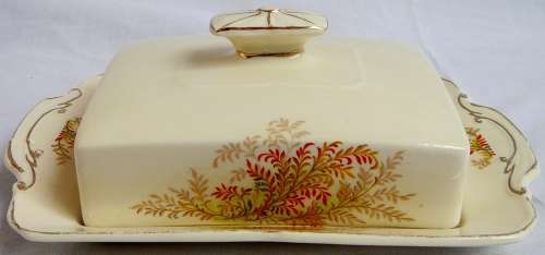 An Olde English Butter Dish by Grindley