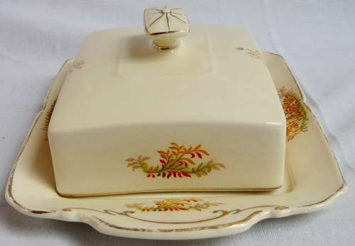 An Olde English Butter Dish by Grindley