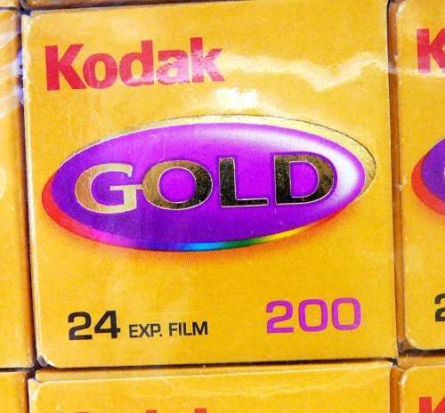 A Pack of 20 Kodak Gold 35 mm Colour Film 24 Exposures