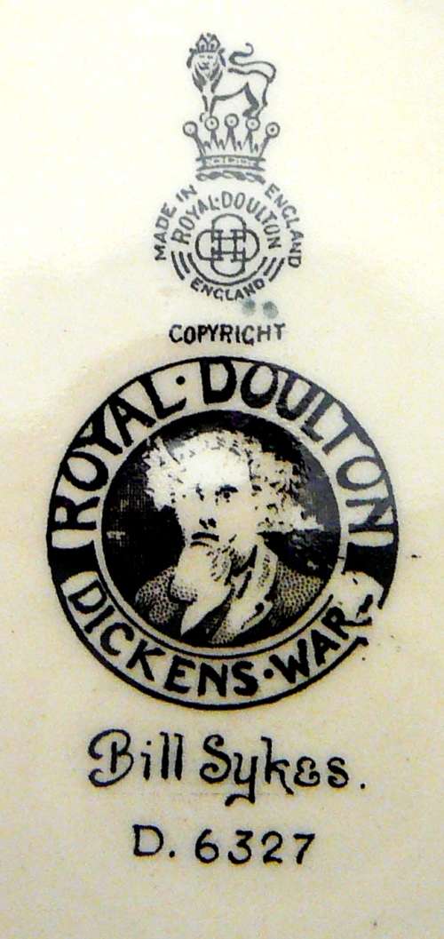 A Royal Doulton Dickens Ware Bowl - Bill Sykes D6327
