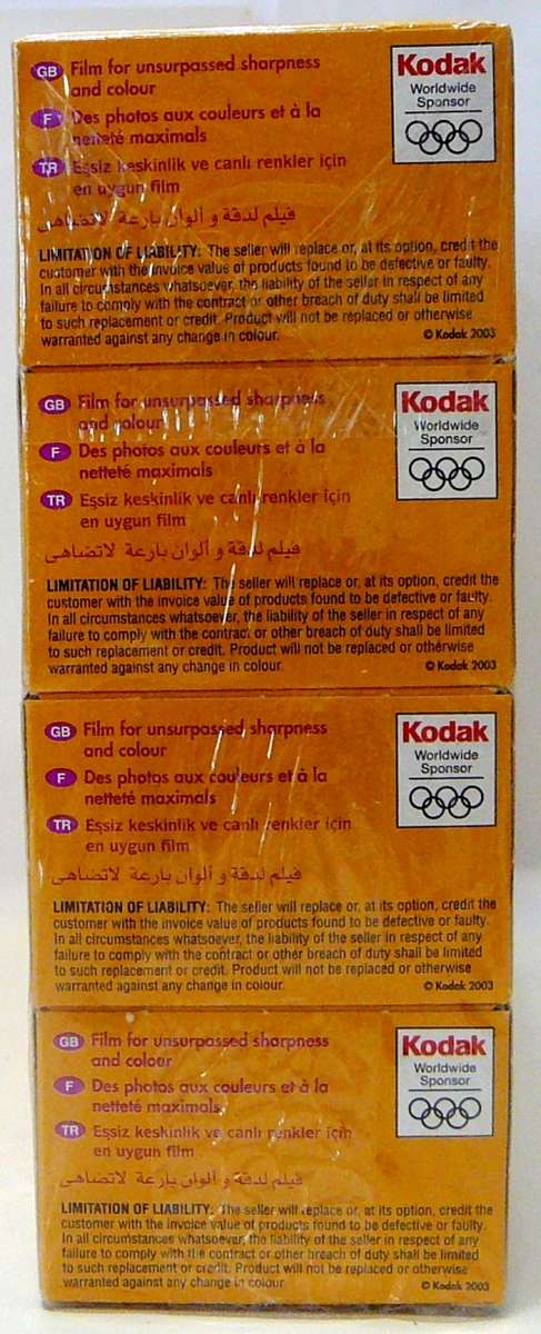 A Pack of 20 Kodak Gold 35 mm Colour Film 24 Exposures