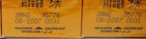 A Pack of 20 Kodak Gold 35 mm Colour Film 24 Exposures