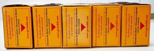 A Pack of 20 Kodak Gold 35 mm Colour Film 36 Exposures