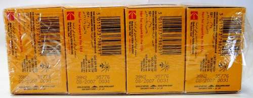 16 Kodak Gold 35 mm Colour Film 24 Exposures