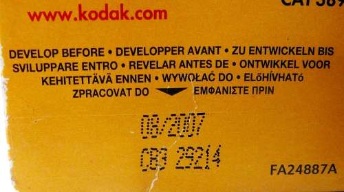 8 Assorted  Kodak Gold 35 mm Colour Films