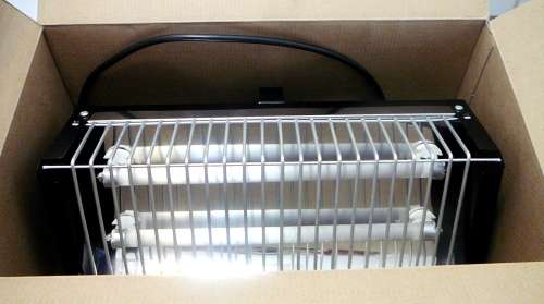 Unused HAZ Two Bar  Quartz Heater