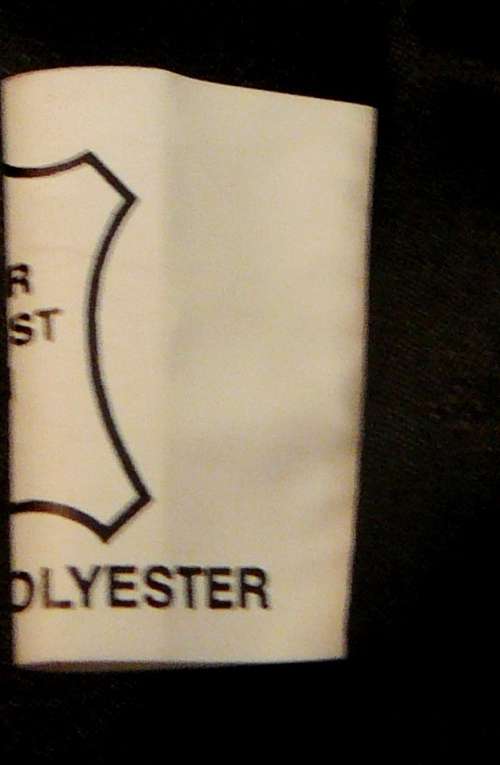 A Ladies Real Black Leather Jacket