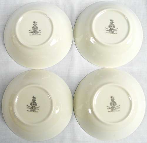 A Set of 4 Royal Doulton Dessert Bowls - Tumbling Leaves TC 1004