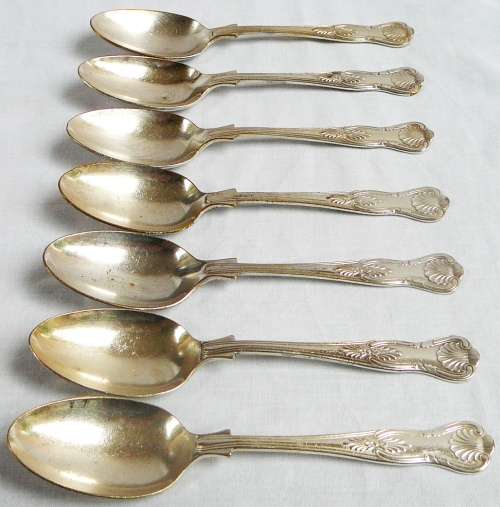 A 4 Piece Place Setting of Kings Pattern EPNS Cutlery