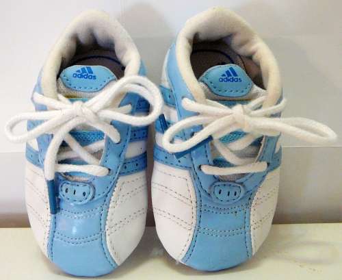 An Adorable Pair of Adidas Baby Takkies