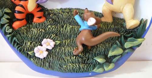 HIP HIP POOHRAY A Winnie the Pooh Hanging Plate