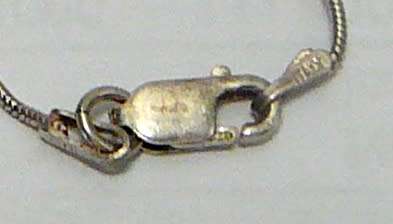 A Delicate Sterling Silver Bracelet Chain with 10 Spheres - Italy