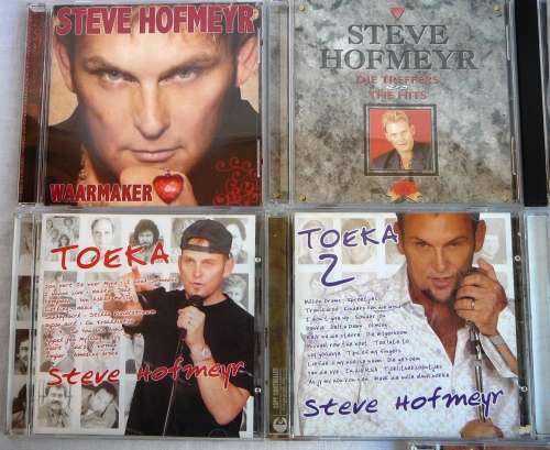 9 Assorted Steve Hofmeyr CD's