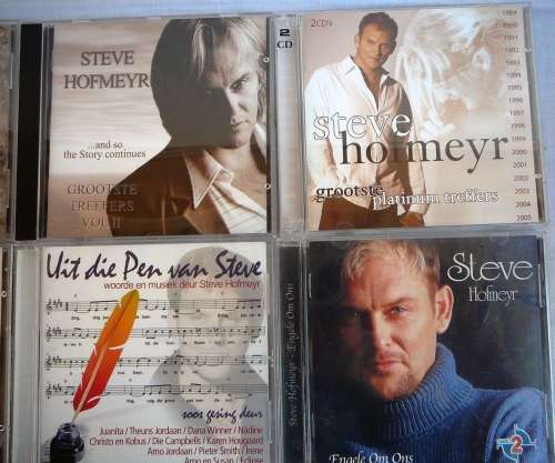 9 Assorted Steve Hofmeyr CD's