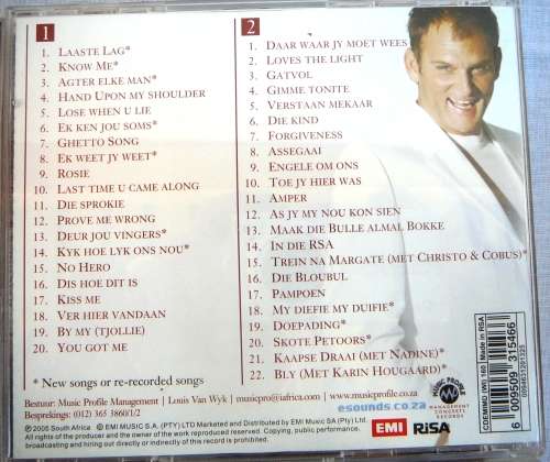 9 Assorted Steve Hofmeyr CD's