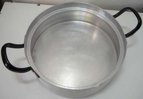 A Vintage Aluminium Steamer Pot 'SAFTER' 'ALIA'