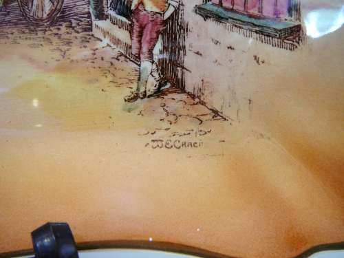 A Royal Doulton  Sandwich Tray - Old English Coaching Scenes