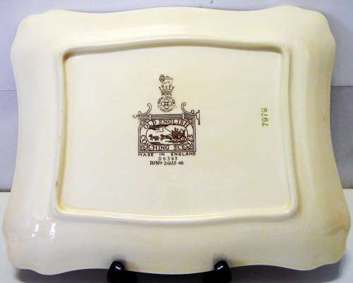 A Royal Doulton  Sandwich Tray - Old English Coaching Scenes