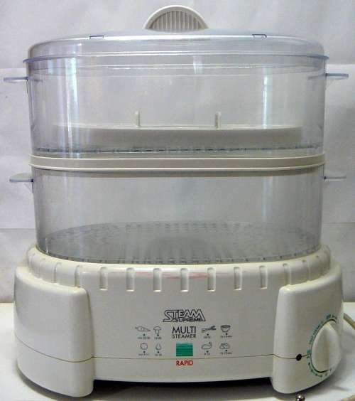 A RAPID Steam Supreme Food Steamer