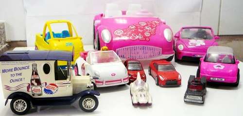An Assortment of 10 Toy Cars