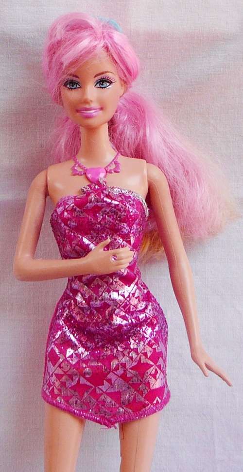 Barbie Doll with Spare Clothing & Accessories