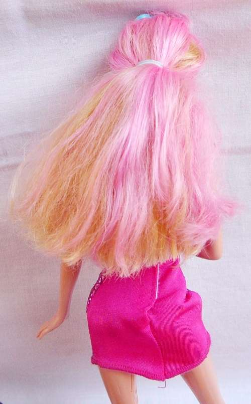 Barbie Doll with Spare Clothing & Accessories