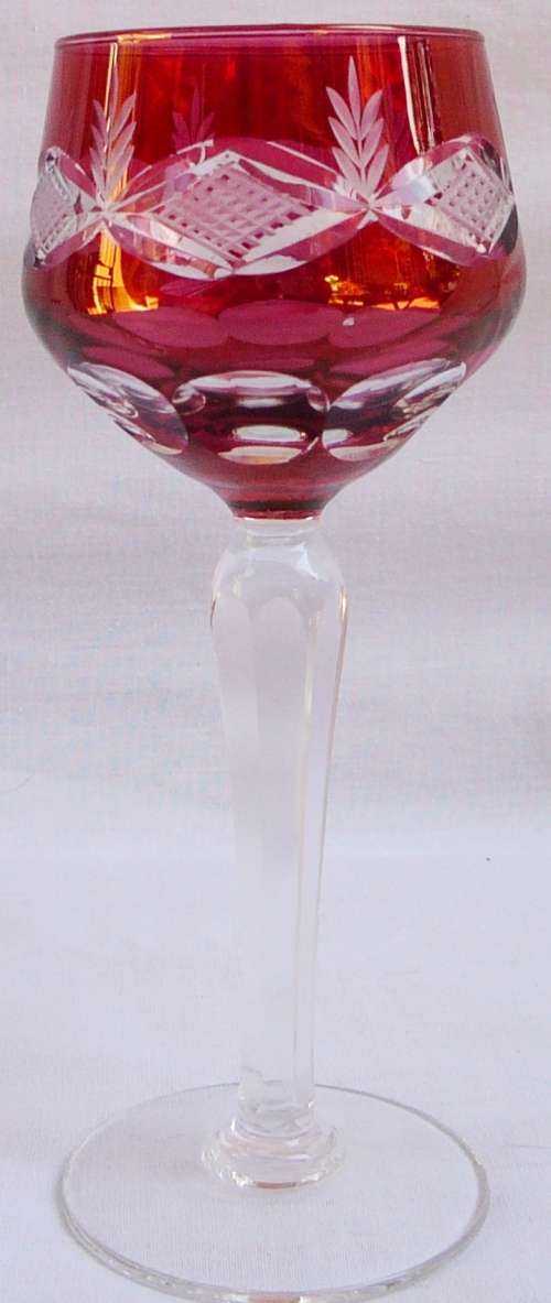 A Long Stemmed Venetian Wine Glass