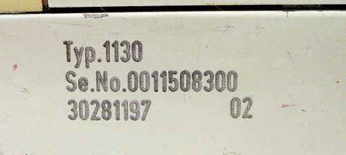 Bernina Sewing Machine Model 1130 - Complete - Not Working