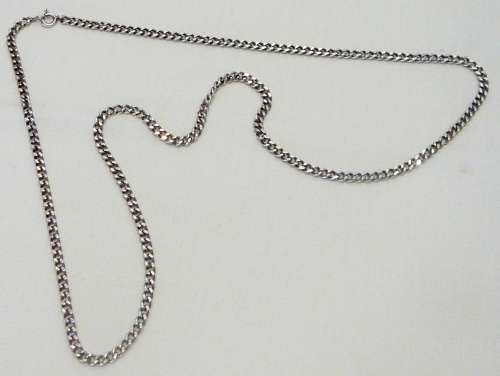 A Long, Strong Sterling Silver Necklace Chain