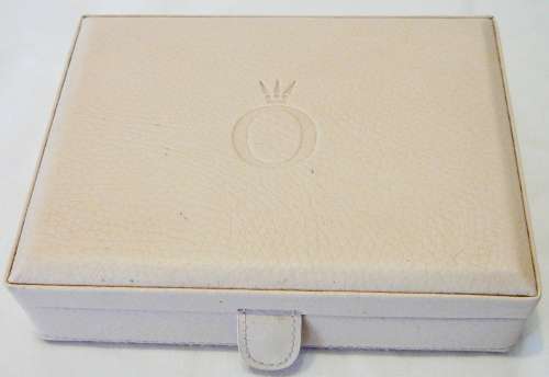 For your Rings and Pretty Things A Genuine Leather Pale Pink Pandora Jewellery Box