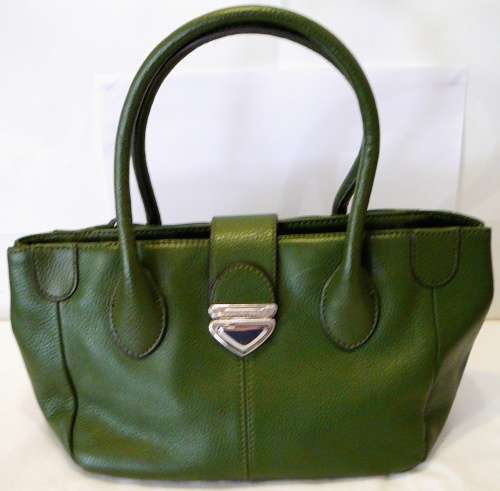 An Unused Genuine Leather Handbag by Tignanello of New York