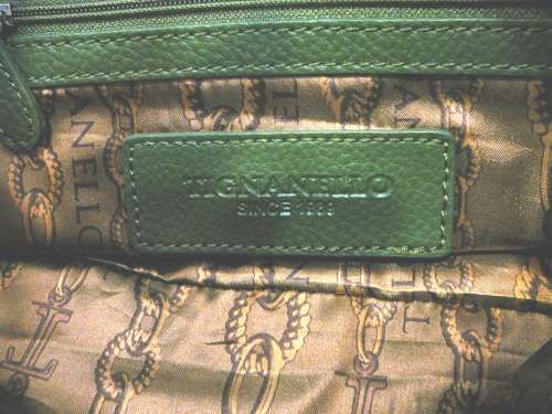 An Unused Genuine Leather Handbag by Tignanello of New York