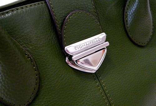 An Unused Genuine Leather Handbag by Tignanello of New York