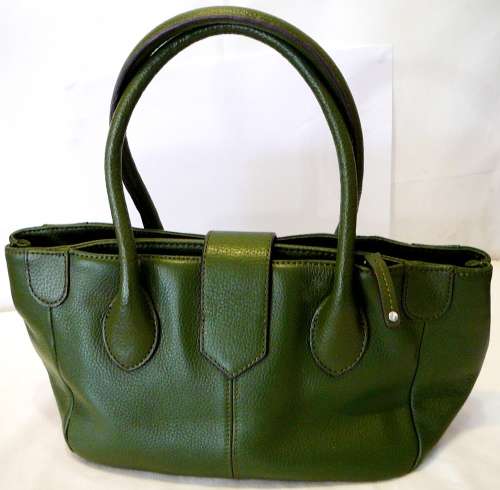 An Unused Genuine Leather Handbag by Tignanello of New York