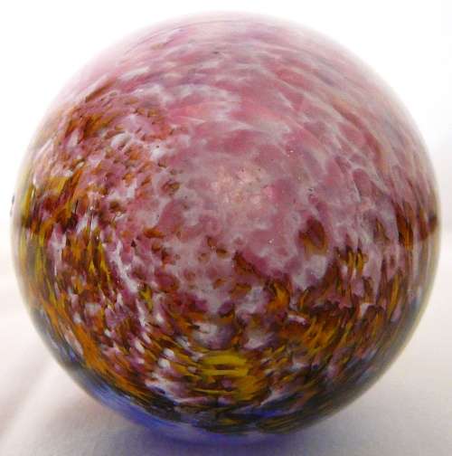 An Absolutely Stunning Multi Coloured Phoenician Glass Vase from Malta