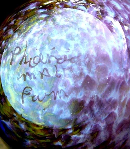 An Absolutely Stunning Multi Coloured Phoenician Glass Vase from Malta