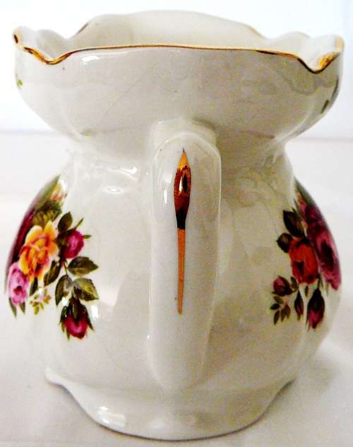 A Vintage Gold Trimmed Shaving Mug - Old Foley - James Kent Staffordshire England