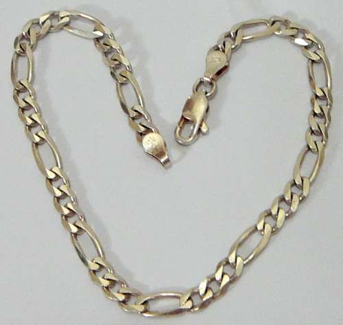 A Sterling Silver Bracelet Chain