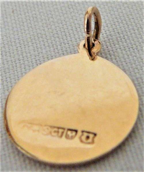 A 9ct Gold St. Christopher Pendant