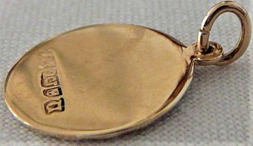 A 9ct Gold St. Christopher Pendant