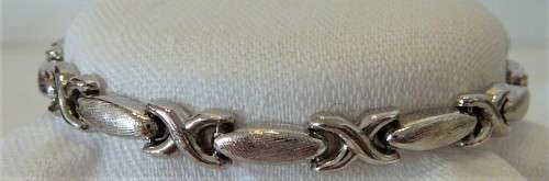 An Unusual Sterling Silver Bracelet - Made in Italy