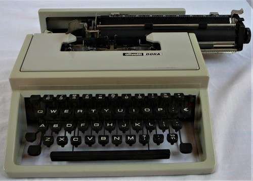 Olivetti DORA Model Portable Typewriter